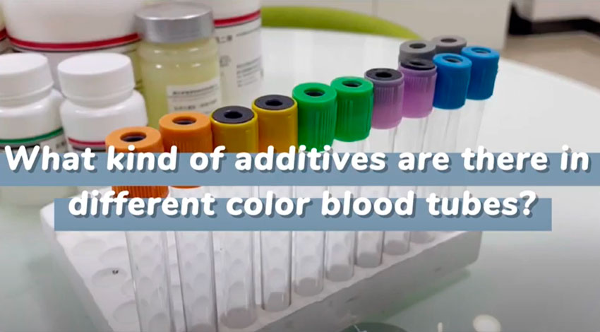 What Kind Of Additives Are There In Different Color Blood Tubes